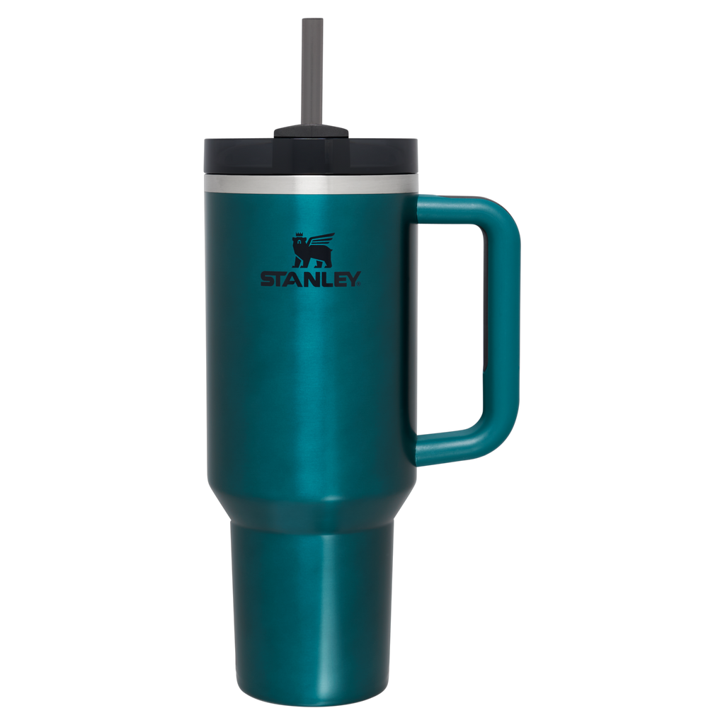 Stanley Quencher H2.0 FlowState Tumbler 40 oz – Large Insulated Tumbler with Straw and Handle for Women