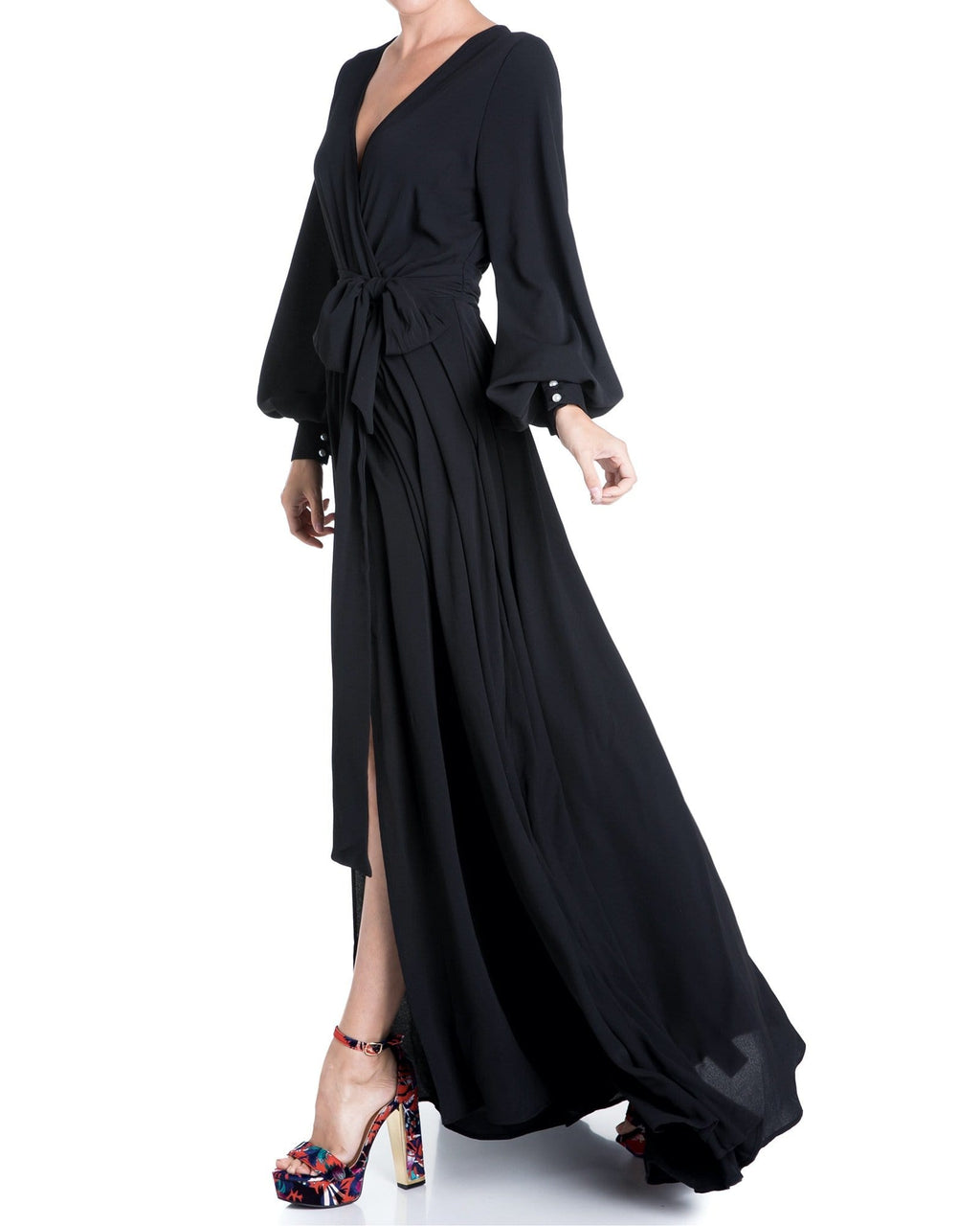 Venus Maxi Dress - Black