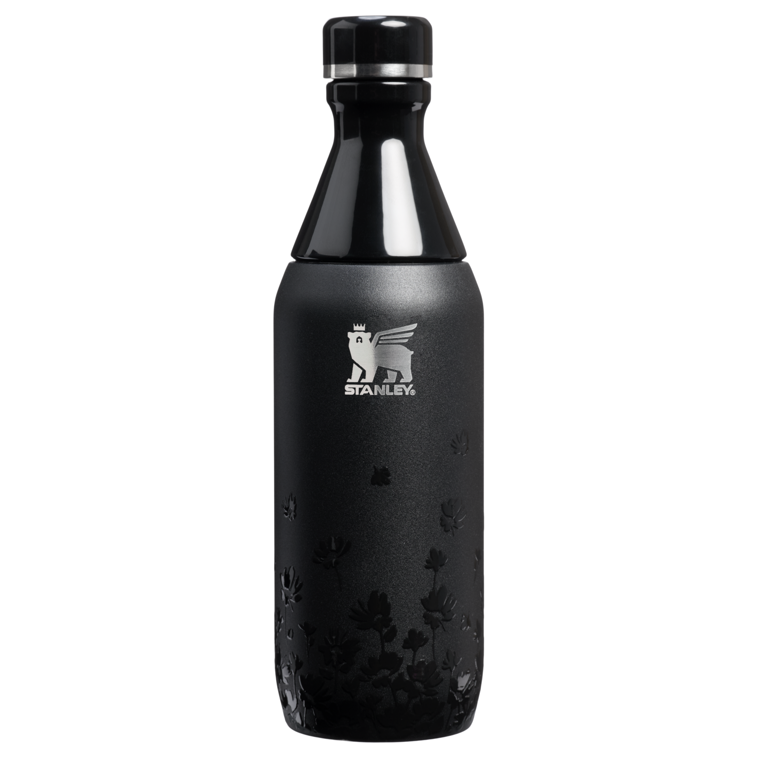 Stanley x JENNIE All Day Slim Luxe Bottle 12 oz Midnight Ruby – Limited Edition Insulated Slim Bottle for Women