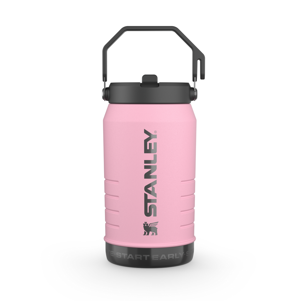 Messi x Stanley IceFlow Flip Straw Jug 64 oz GOAT Collection – Extra Large Insulated Jug for Sports and Hydration