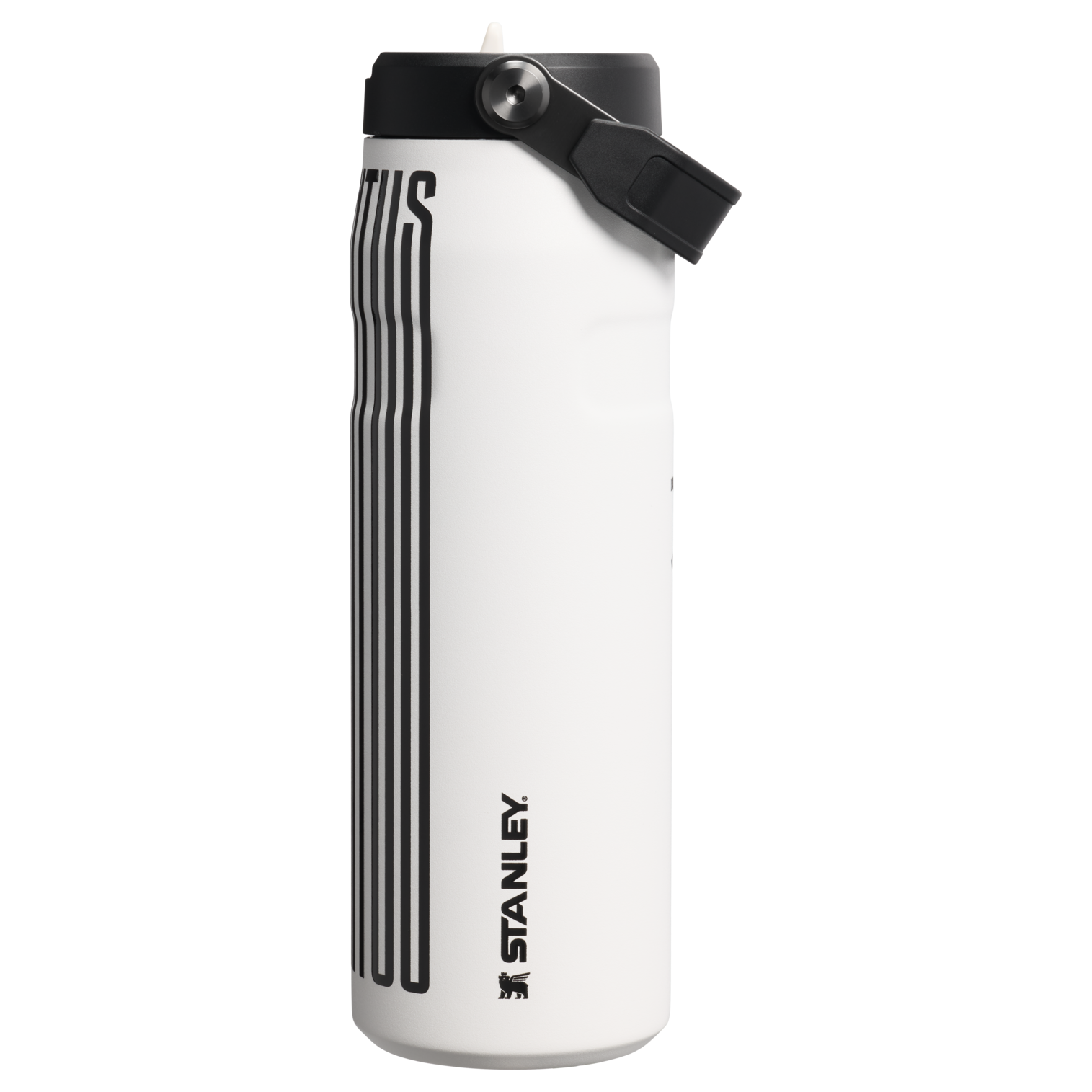 Stanley x Juventus IceFlow Flip Straw 2.0 Bottle 24 oz – Limited Edition Insulated Water Bottle for Soccer Fans