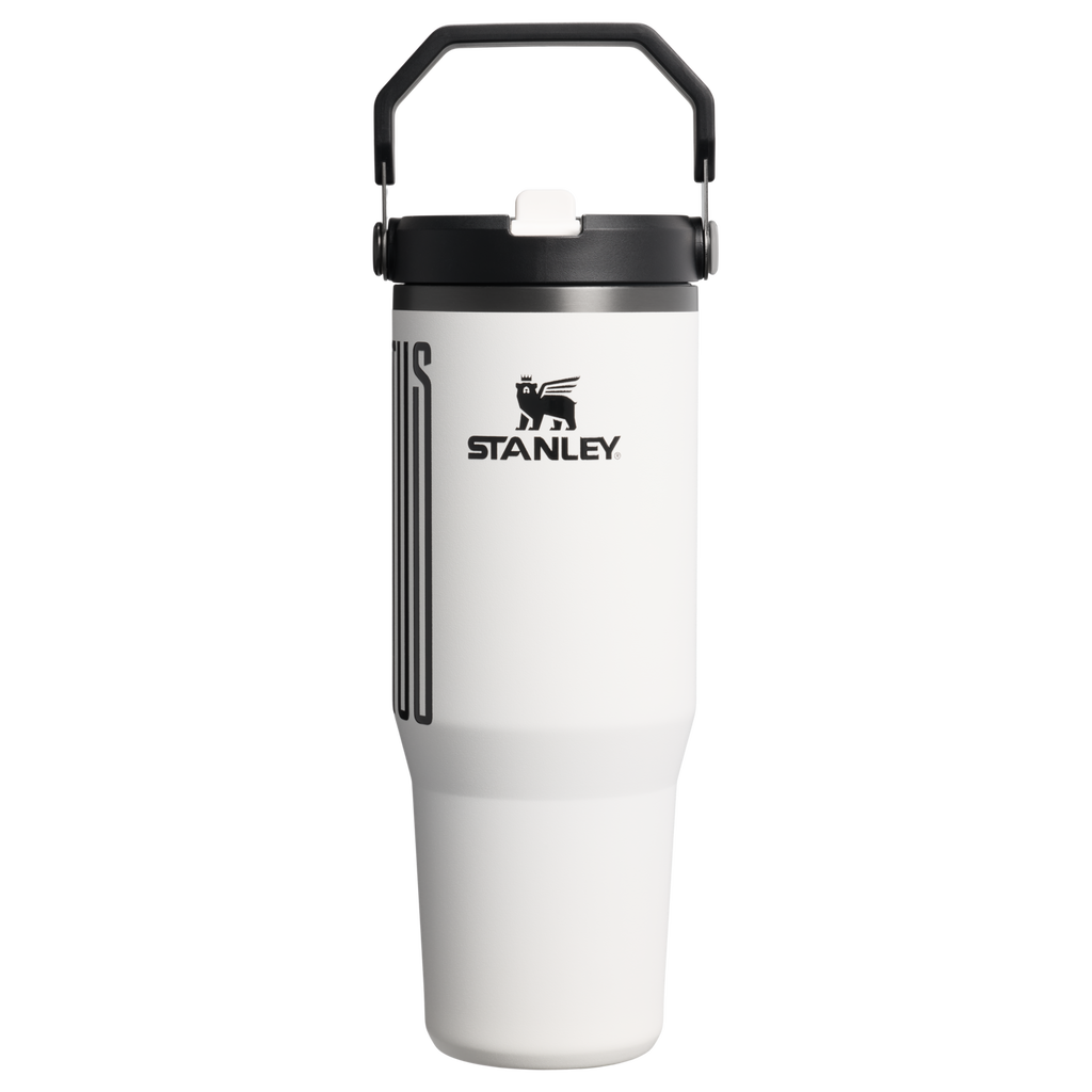 Stanley x Juventus IceFlow Flip Straw 2.0 Tumbler 30 oz – Limited Edition Insulated Cold Drink Tumbler for Soccer Fans