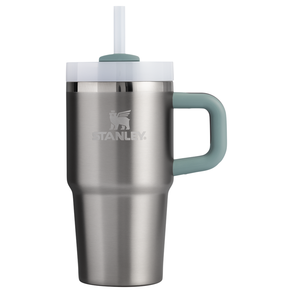 Stanley Quencher H2.0 FlowState Tumbler with Handle 20 oz – Insulated Travel Cup with Straw for Women