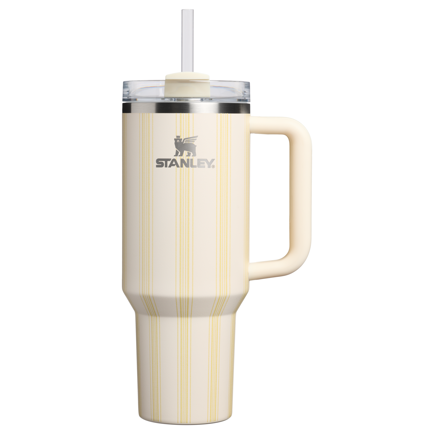 Stanley Quencher H2.0 FlowState Tumbler 40 oz Spring Picnic – Insulated Large Tumbler for Outdoor Use
