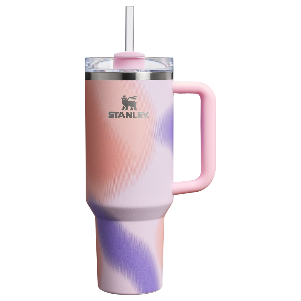 Stanley Quencher H2.0 FlowState Tumbler 40 oz – Large Insulated Tumbler with Straw and Handle for Women