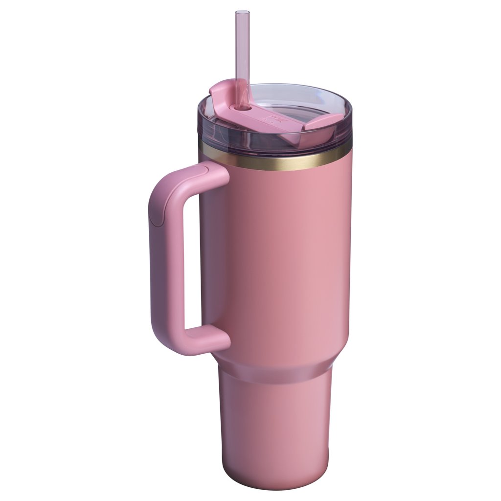 Stanley Quencher H2.0 FlowState Tumbler 40 oz – Large Insulated Tumbler with Straw and Handle for Women