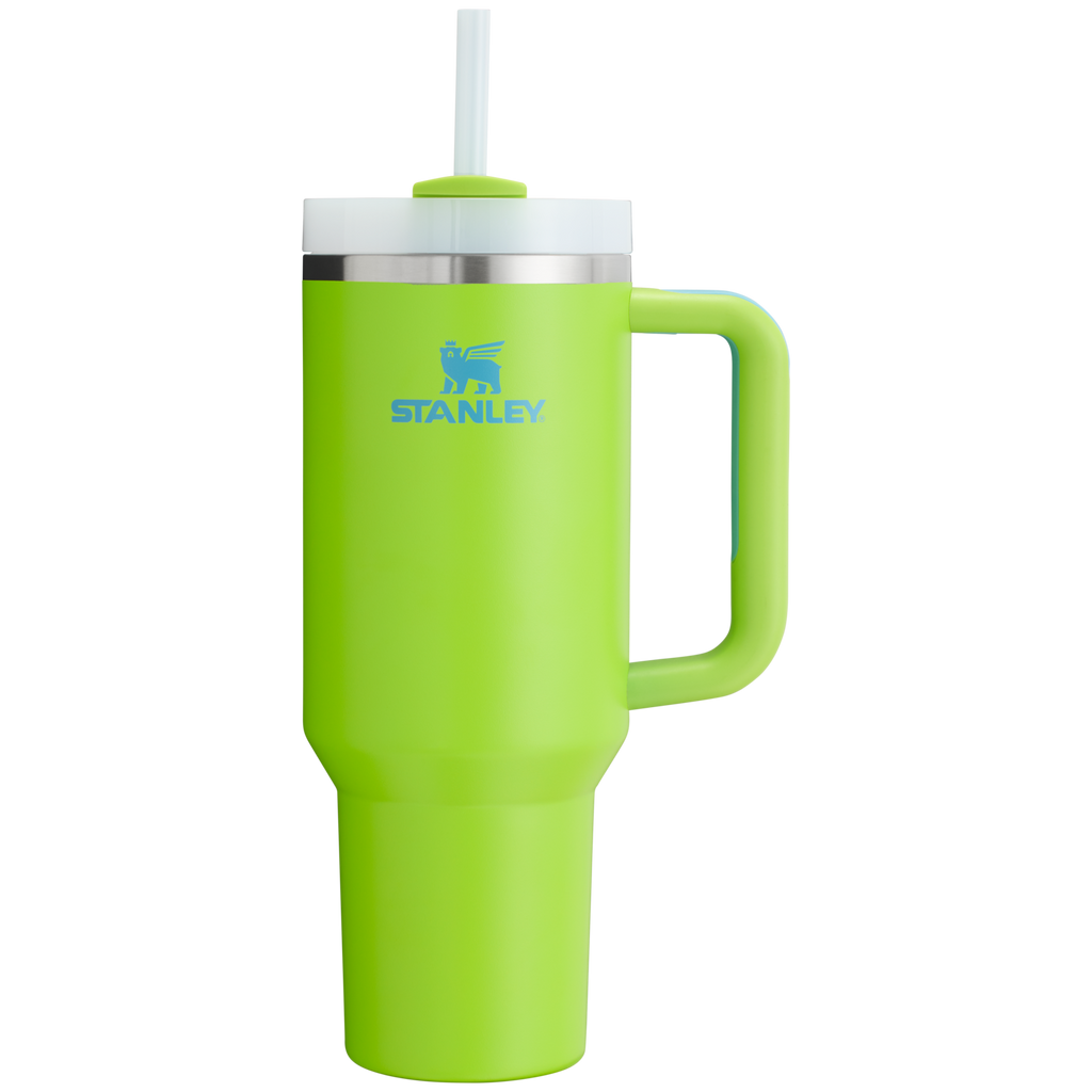 Stanley Quencher H2.0 FlowState Tumbler 40 oz – Large Insulated Tumbler with Straw and Handle for Women