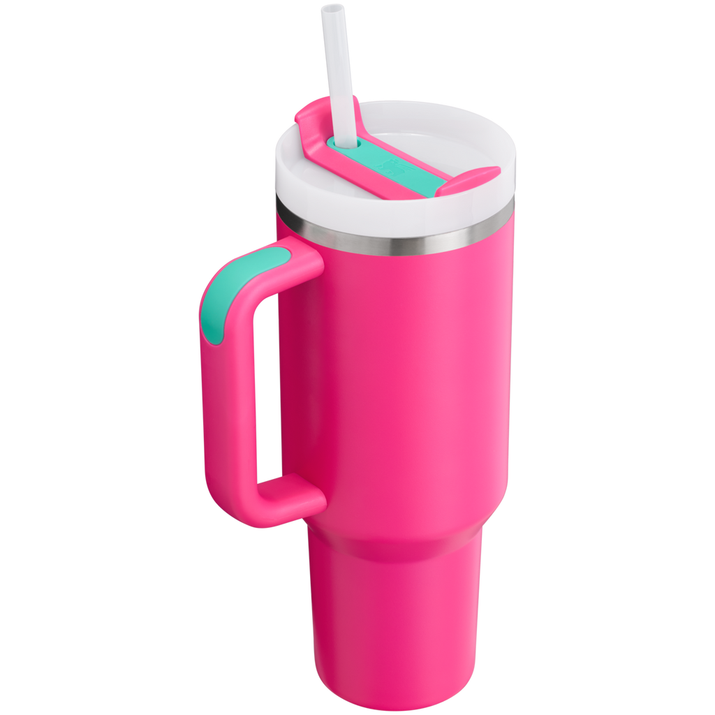 Stanley Quencher H2.0 FlowState Tumbler 40 oz – Large Insulated Tumbler with Straw and Handle for Women