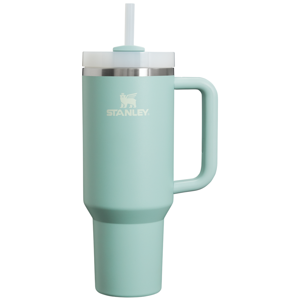 Stanley Quencher H2.0 FlowState Tumbler 40 oz – Large Insulated Tumbler with Straw and Handle for Women