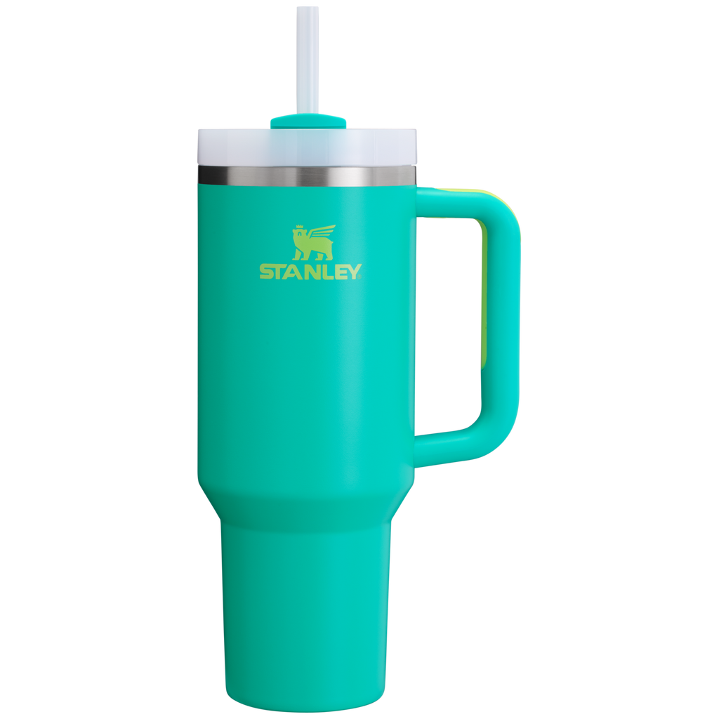 Stanley Quencher H2.0 FlowState Tumbler 40 oz – Large Insulated Tumbler with Straw and Handle for Women