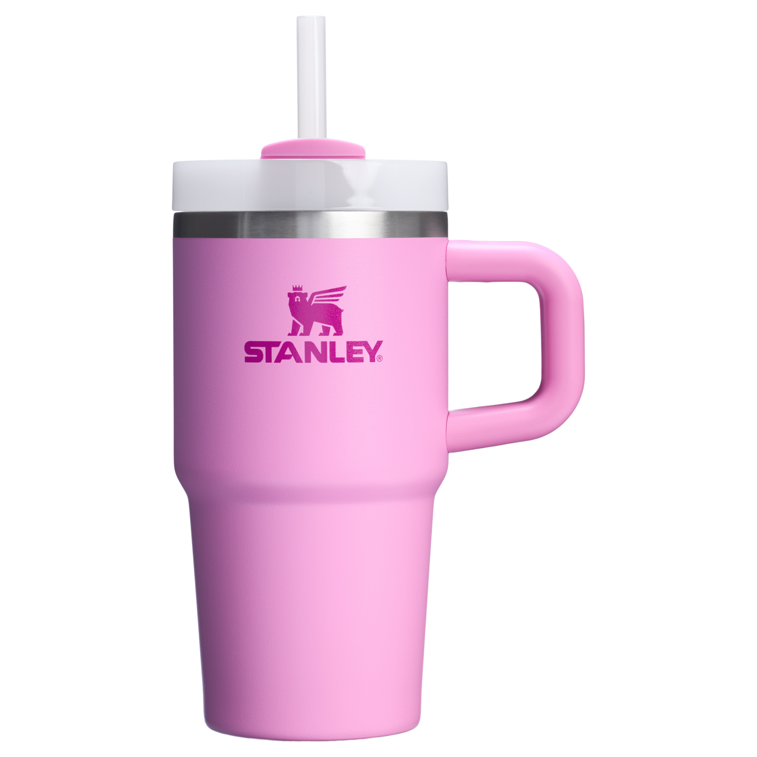 Stanley Quencher H2.0 FlowState Tumbler with Handle 20 oz – Insulated Travel Cup with Straw for Women