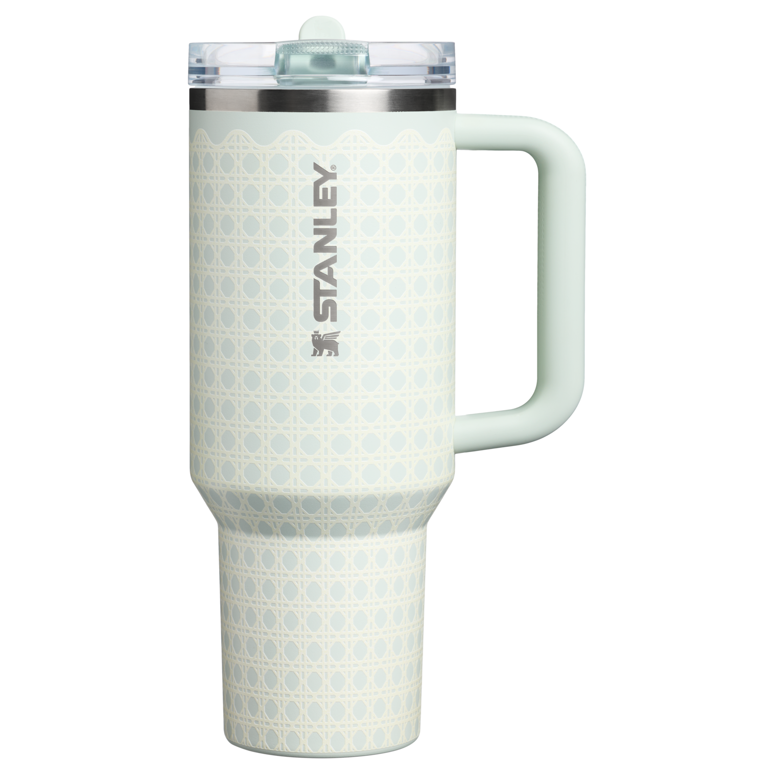 Stanley Quencher ProTour Flip Straw Tumbler 40 oz Spring Picnic – Insulated Outdoor Tumbler with Flip Lid