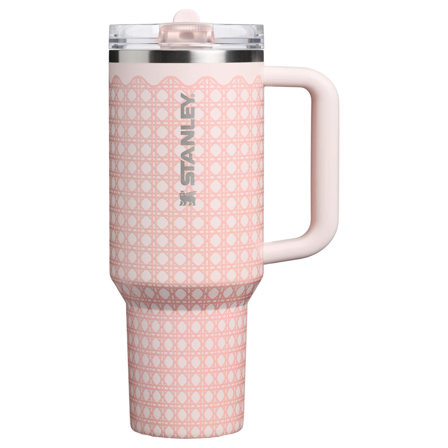 Stanley Quencher ProTour Flip Straw Tumbler 40 oz Spring Picnic – Insulated Outdoor Tumbler with Flip Lid