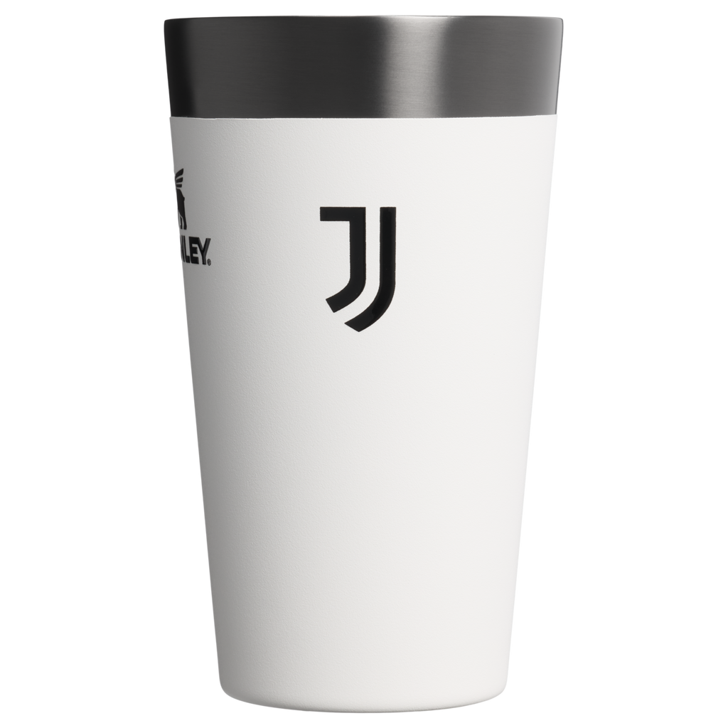 Stanley x Juventus Stay-Chill Stacking Pint 16 oz – Limited Edition Insulated Beer Pint Glass for Soccer Fans
