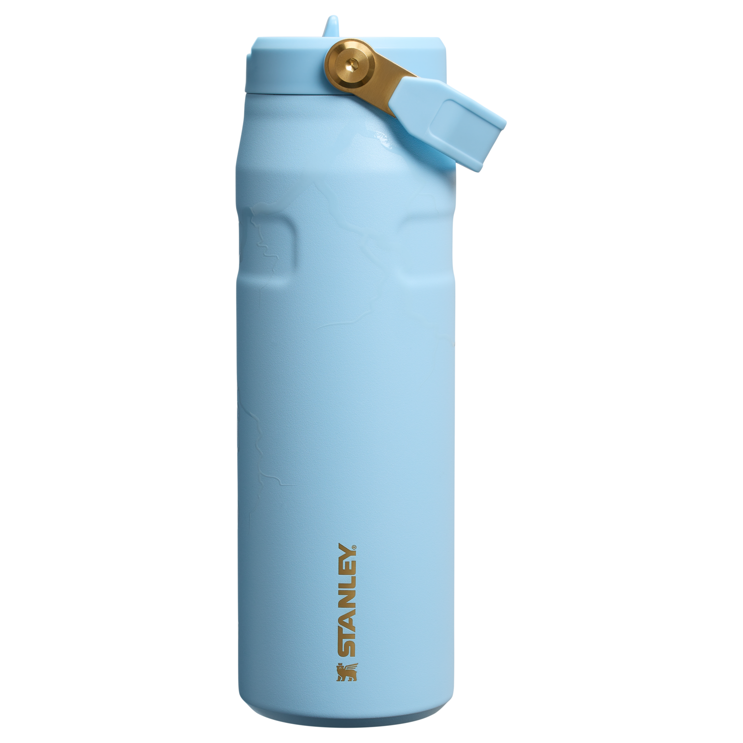 Messi x Stanley IceFlow Flip Straw 2.0 Bottle 24 oz GOAT Collection – Insulated Sports Water Bottle for Soccer Fans