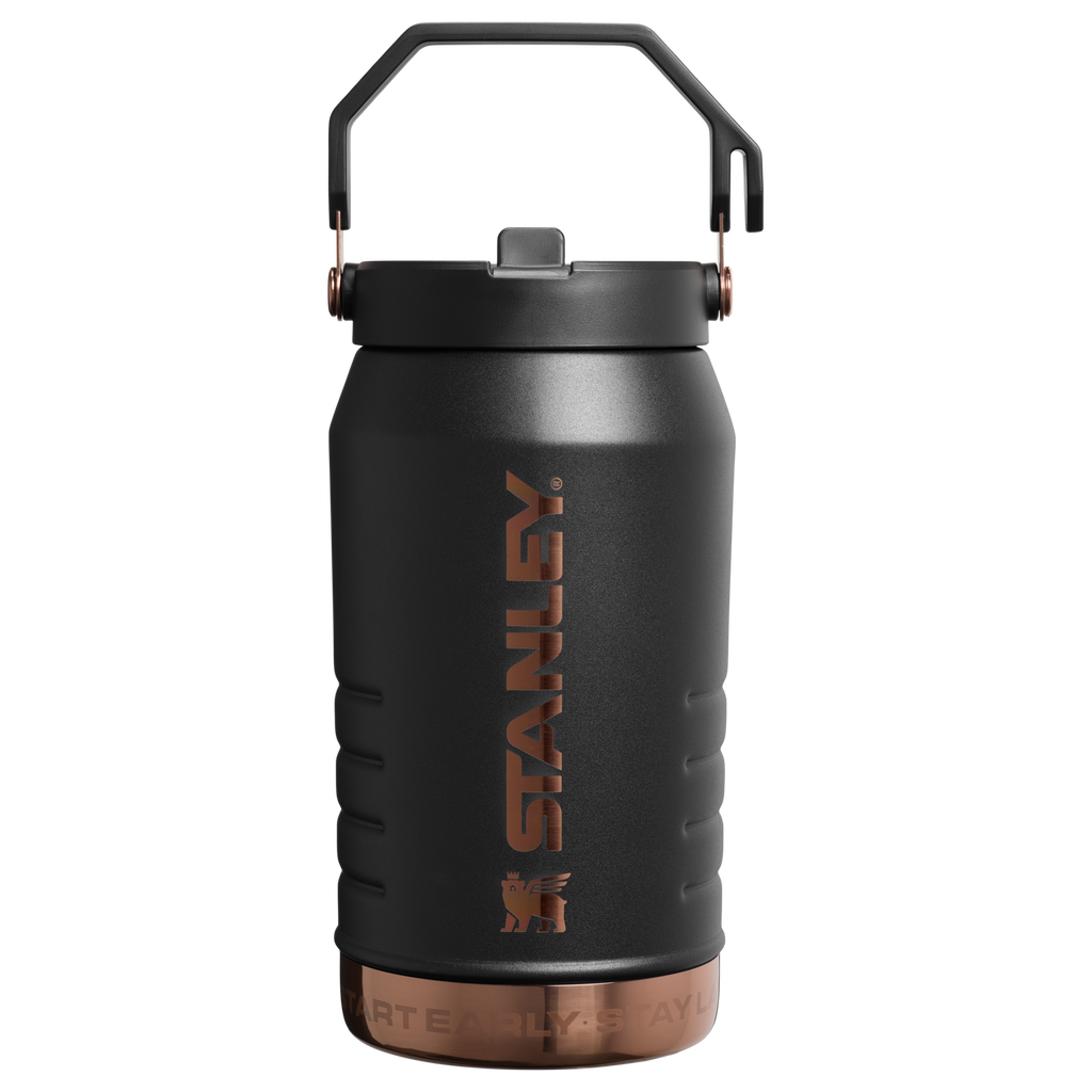 Messi x Stanley IceFlow Flip Straw Jug 64 oz GOAT Collection – Extra Large Insulated Jug for Sports and Hydration