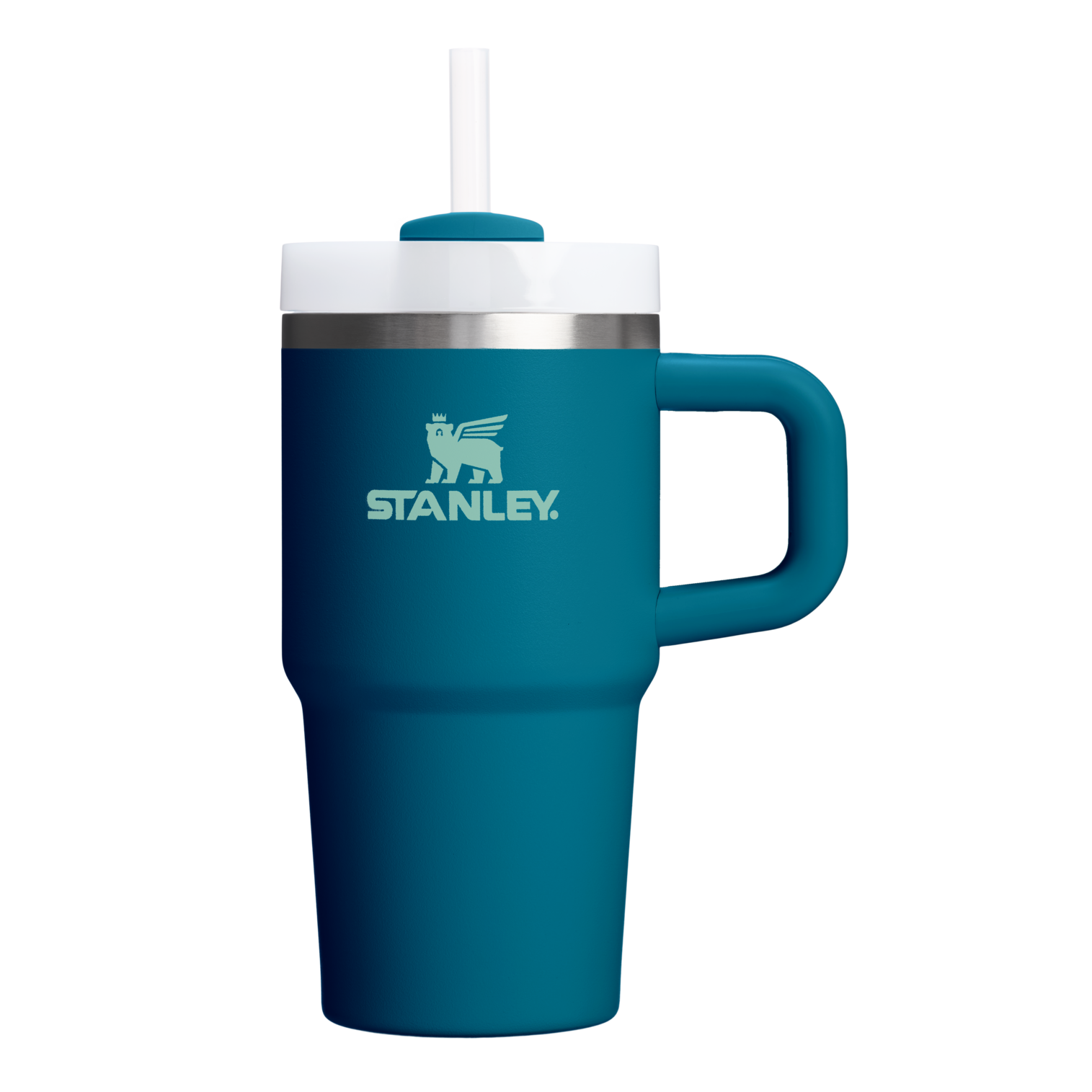 Stanley Quencher H2.0 FlowState Tumbler with Handle 20 oz – Insulated Travel Cup with Straw for Women