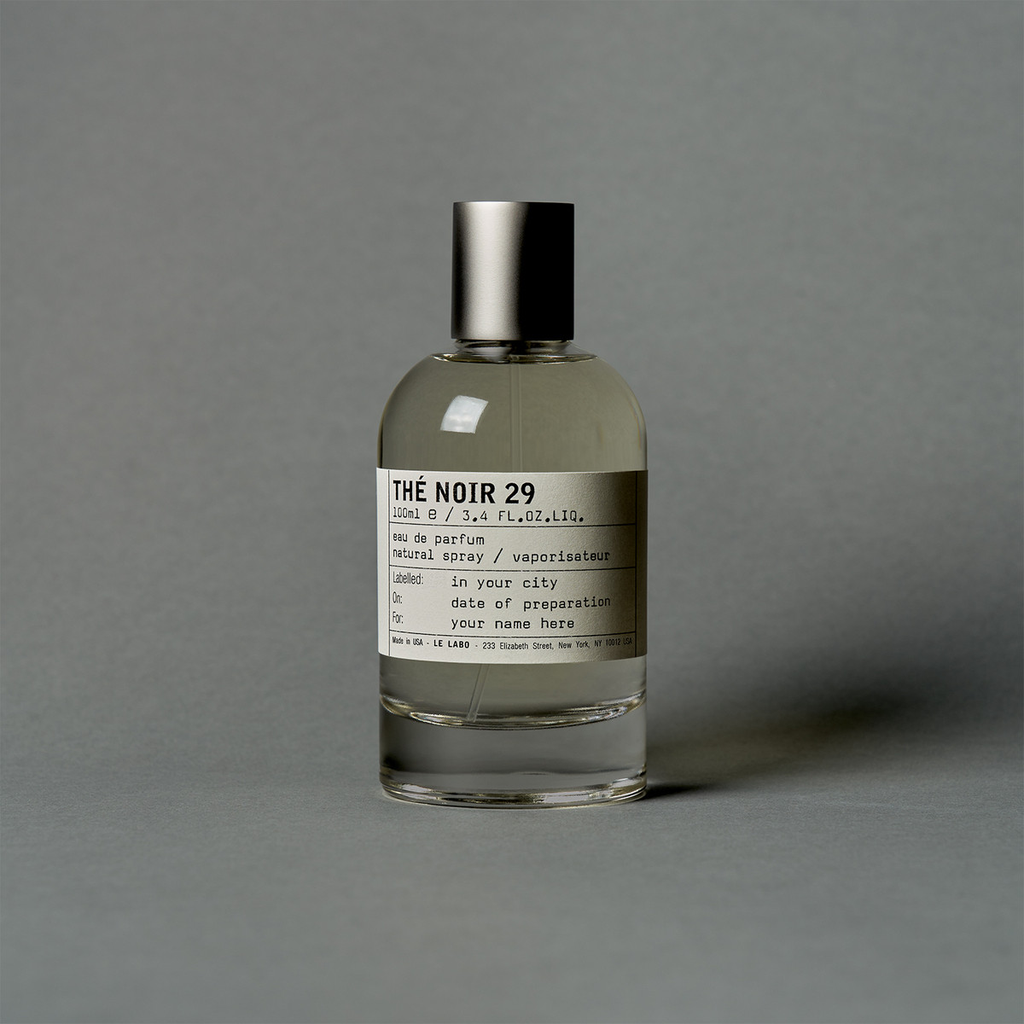 Le Labo Thé Noir 29 Eau de Parfum 100ml – Smoky Black Tea & Amber Unisex Perfume