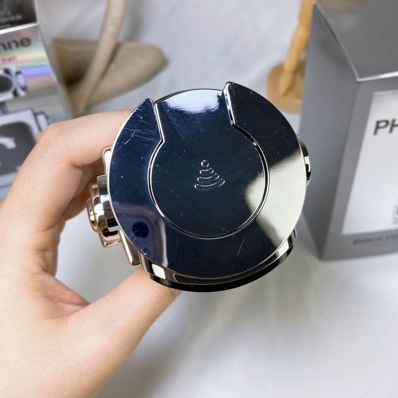 Paco Rabanne Phantom holographic box side certifications