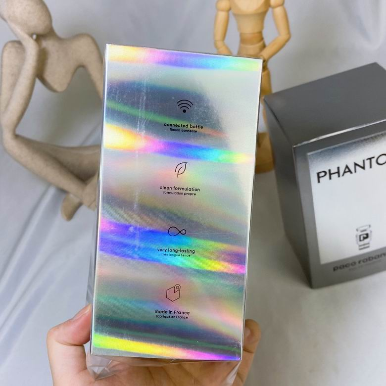 Paco Rabanne Phantom bottle and box lifestyle shot