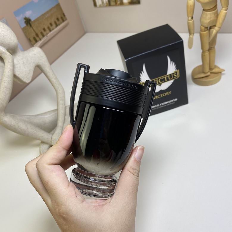 Paco Rabanne Invictus Victory box back with ingredients and barcode