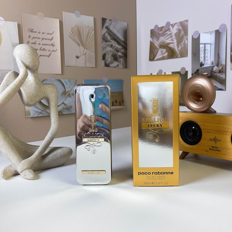 Paco Rabanne 1 Million Lucky full product shot bottle and box